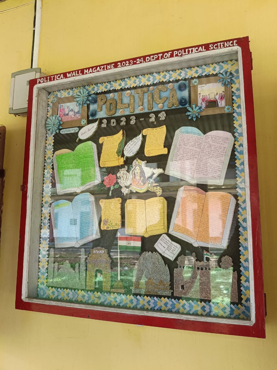 Wall Magazine of various Departments, Ratnapith College